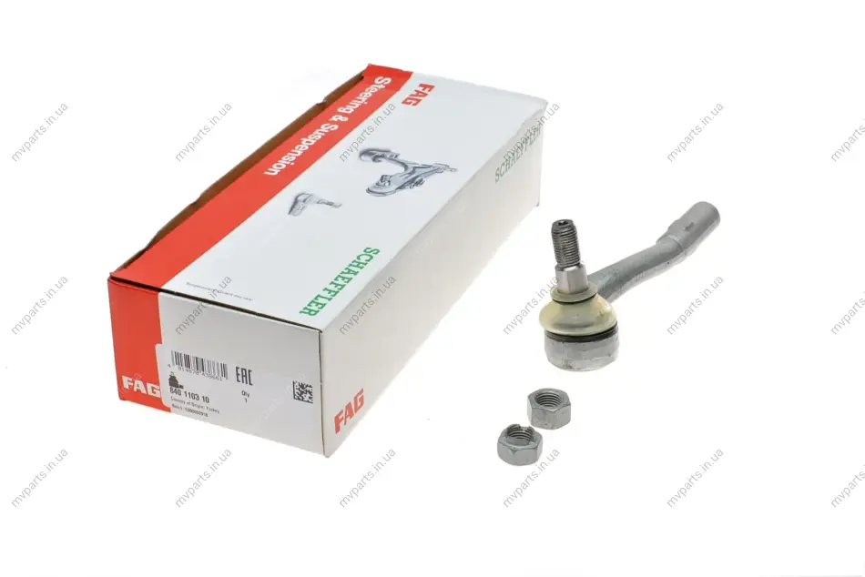 Наконечник тяги рульової (R) MB (W203) 00-07 840 1103 10 FAG 840-1103-10 (фото 1)