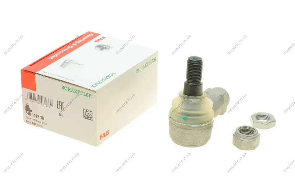 Наконечник тяги рульової MB Sprinter (901-904)/VW LT 28-46, 96-06, Л=П 840 1173 10 FAG 840-1173-10 (фото 1)