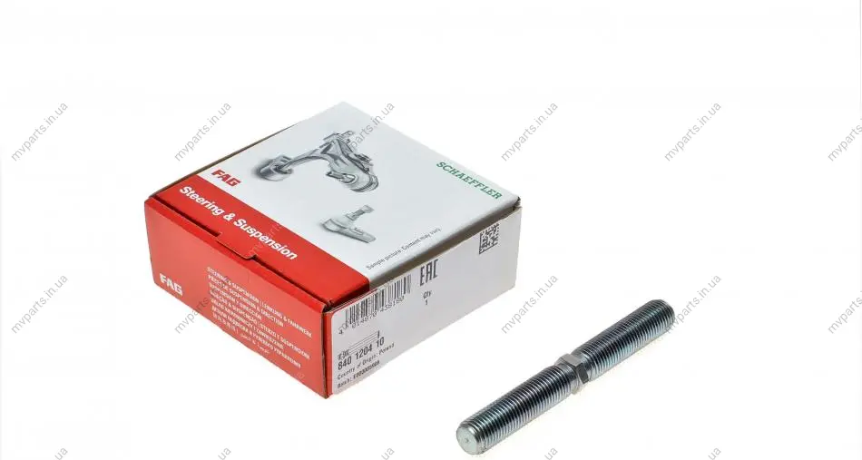 Болт тяги рульової VW Passat/Audi 80 -96 840 1204 10 FAG 840-1204-10 (фото 1)