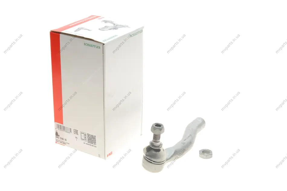 Наконечник тяги рульової (R) Toyota Corolla/Prius/Yaris 00- 840 1246 10 FAG 840-1246-10 (фото 1)
