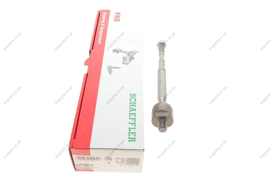 Тяга рульова Nissan Micra 10- (L=227mm) 840 1290 10 FAG 840-1290-10 (фото 1)