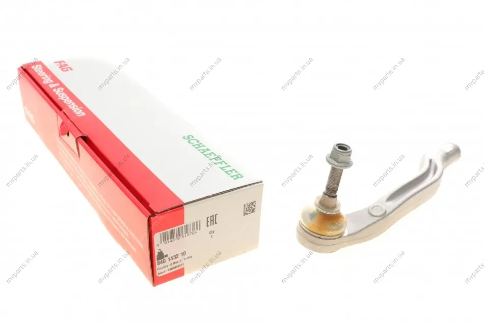 Наконечник тяги рульової (R) Renault Espace V/Megane IV/Talisman 15-/Scenic IV/Grand Scenic IV 16- 840 1432 10 FAG 840-1432-10 (фото 1)