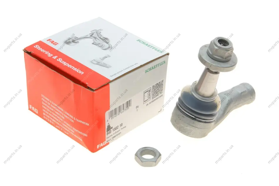 Наконечник тяги рульової Land Rover Discovery 04-18 840 1502 10 FAG 840-1502-10 (фото 1)