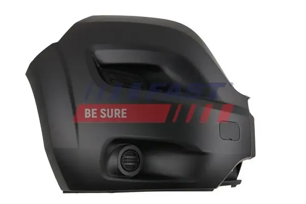 Кут бампера (переднього) Citroen Jumper/ Fiat Ducato/ Peugeot Boxer 14- (R) (чорний) FAST FT91475 (фото 1)