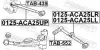 Тяга поперечна Toyota RAV 4 II 00-05 зад. міст праворуч (Вир-во) FEBEST 0125-ACA25LR (фото 2)