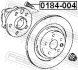 Болт кріплення колеса LEXUS LS, LX, TOYOTA LAND CRUISER 90- (Вир-во) FEBEST 0184-004 (фото 2)