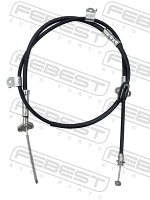 Трос ручного гальма Toyota CAMRY (V40) (2006-11) задній лівий (вир-во) FEBEST 0199-BCASV50LH (фото 1)