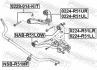 Гвинт для коригування розвалу FEBEST 0229-014-KIT (фото 2)