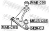 Опора кульова MITSUBISHI LANCER, OUTLANDER, CITROEN C4 AIRCROSS 02-перед. міст низ (Вир-во) FEBEST 0420-CU (фото 2)