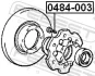 Болт кріплення колеса MITSUBISHI L200, L300 III, PAJERO II, PAJERO SPORT 82- (Вир-во) FEBEST 0484-003 (фото 2)