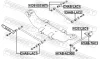 Болт з ексцентриком CHEVROLET Lacetti, Nubira (96966756) (вир-во Febest) FEBEST 1029-003-KIT (фото 2)