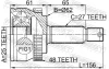 ШРКШ зовнішній HYUNDAI/KIA (вир-во) FEBEST 1210-TUCA48 (фото 2)