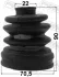 Пильовик ШРКШ внутр. HYUNDAI SANTA FE (вир-во Febest) FEBEST 1215-CM10R (фото 2)