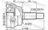 ШРКШ ЗОВНІШНІЙ 30X51X22, CHERY(вир-во) FEBEST 1510-001 (фото 2)