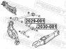 Болт регулювання розвалу коліс JEEP GRAND CHEROKEE, DODGE CALIBER (Вир-во) FEBEST 2029-001 (фото 2)