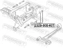 Болт з ексцентриком AUDI A8, VW TRANSPORTER 93- (Вир-во) FEBEST 2329-005-KIT (фото 2)
