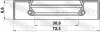 САЛЬНИК ПРИВОДУ 38.6X72.3X6.6 NISSAN NAVARA NP300 (вир-во) FEBEST 95GDY-40720707X (фото 2)
