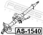 Хрестовина кермового валу MITSUBISHI PAJERO I, II 89-00 (Вир-во) FEBEST AS-1540 (фото 2)