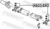Хрестовина валу кард. 28.6X62/93 (вир-во Febest) FEBEST ASCD-ESC (фото 2)