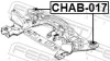Сайлентблок підрамника CHEVROLET LACETTI, OPTRA 03- зад. міст низ (Вир-во) FEBEST CHAB-017 (фото 2)