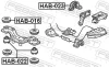 ПОДУШКА ЗАДНЬОГО ДИФЕРЕНЦІАЛУ HONDA CR-V (вир-во) FEBEST HAB-016 (фото 2)
