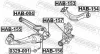 Сайлентблок важеля HYUNDAI i35, SANTA FE, KIA CORENTO I-II 02 - задн. міст верх (Вир-во) FEBEST HAB-154 (фото 2)