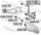 Сайлентблок важеля HONDA PILOT 08 - задн. міст (Вир-во) FEBEST HAB-166 (фото 2)
