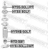 Відбійник аморт. HYUNDAI ACCENT 11 (2010-14) [K1] передн. (вир-во Febest) FEBEST HYD-SBF (фото 2)