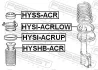 Опора аморт. HYUNDAI ACCENT задн. (вир-во Febest) FEBEST HYSS-ACR (фото 2)