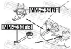 Подушка двигуна передня MITSUBISHI COLT (вир-во) FEBEST MM-Z30FR (фото 2)