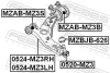 Сайлентблок важеля FORD C-MAX, FOCUS, MAZDA 3,5 03 перед. міст з кронштейном (Вир-во) FEBEST MZAB-MZ3B (фото 2)