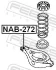 Сайлентблок важеля NISSAN TEANA, MURANO 03- задн. міст із двох сторін (Вир-во) FEBEST NAB-272 (фото 2)