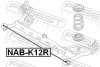 Сайлентблок балки NISSAN MICRA III, TIIDA 03 - задн. міст із двох сторін (Вир-во) FEBEST NAB-K12R (фото 2)