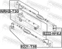 Пильовик рульової рейки NISSAN X-TRAIL 00-06 (Вир-во) FEBEST NRKB-T30 (фото 2)