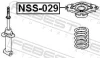 Опора аморт. NISSAN PRIMERA задн. (вир-во Febest) FEBEST NSS-029 (фото 2)
