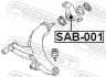 Сайлентблок важеля SUBARU FORESTER, IMPREZA 91 перед. міст із двох сторін (Вир-во) FEBEST SAB-001 (фото 2)