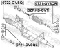 Пильовик рульової рейки SUZUKI GRAND VITARA 98-06 (Вир-во) FEBEST SZRKB-GVT (фото 2)