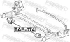 Сайлентблок балки TOYOTA COROLLA 02- задн. міст із двох сторін (Вир-во) FEBEST TAB-074 (фото 2)