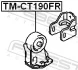 ПОДУШКА ДВИГУНА ПЕРЕДНЯ TOYOTA FEBEST TM-CT190FR (фото 2)