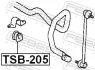 Втулка стабілізатора TOYOTA RAV 4 II 00-05 перед. міст із двох сторін (Вир-во) FEBEST TSB-205 (фото 2)