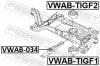 САЙЛЕНТБЛОК ЗАДНІЙ ПОДУШКИ ДВИГУНА VAG (вир-во) FEBEST VWAB-034 (фото 2)