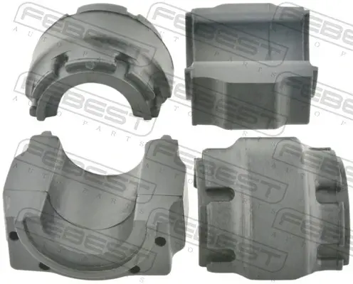 Втулка стабілізатора AUDI A3, Q2, SEAT LEON, SKODA OCTAVIA III 12- перед. міст (Вир-во) FEBEST VWSB-5G1FD23-KIT (фото 1)