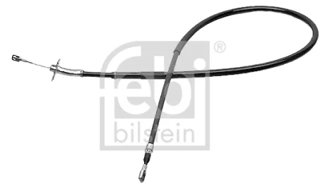 Трос ручника (задній) (R) MB Sprinter 408-416/VW LT 28-46 96- (1680/1500mm) FEBI BILSTEIN 09501