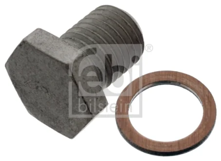 Болт зливу оливи + шайба BMW X3 (E83)/X5 (E70)/3 (F34)/5 (E60)/Toyota Avensis III (M12 x1,5) FEBI BILSTEIN 100551