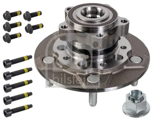 Підшипник маточини (передньої) Ford Transit 2.0-2.2 D 12-(+ABS) FEBI BILSTEIN 101122 (фото 1)