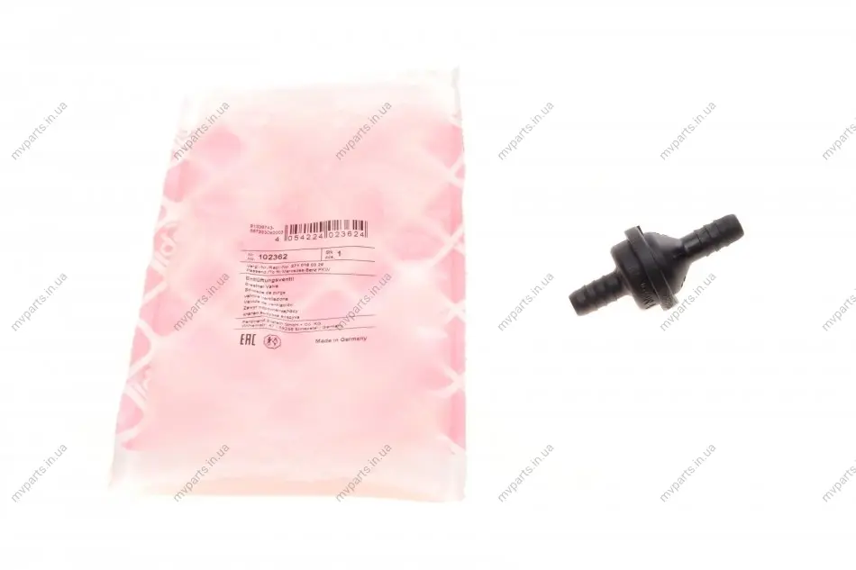 Клапан вентиляції картера MB C-class (W203/W204)/E-class (W211/W212) 00-16/Sprinter 906 06- FEBI BILSTEIN 102362 (фото 1)