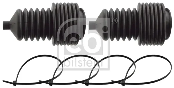Пильник рейки рульової Renault Clio/Master/Trafic -02 (к-кт з хомутами) FEBI BILSTEIN 103645 (фото 1)