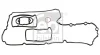 Комплект прокладок клапанної кришки BMW 5 SERIES N20 B20 A 2011 (вир-во FEBI) FEBI BILSTEIN 104073 (фото 1)