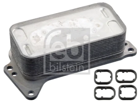 Радіатор масляний BMW 1 (F20)/3 (F30)/5 (F11)/ X3 (F25) 07-18 (теплообмінник) FEBI BILSTEIN 105945