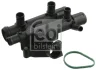 Термостат з корпусом та ущільнювачем Opel/ Renault (вир-во FEBI) FEBI BILSTEIN 106074 (фото 1)
